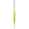 Branded Promotional SUNRISE BALL PEN in Apple Green Pen From Concept Incentives.