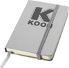 Branded Promotional CLASSIC A6 HARD COVER POCKET NOTE BOOK in Grey Jotter From Concept Incentives.