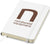 Branded Promotional CLASSIC A6 HARD COVER POCKET NOTE BOOK in White Jotter From Concept Incentives.