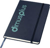 Branded Promotional CLASSIC A5 HARD COVER NOTE BOOK in Navy Blue Notebook from Concept Incentives