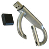 Branded Promotional CARABINER METALLIC USB FLASH DRIVE MEMORY STICK Memory Stick USB From Concept Incentives.