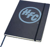 Branded Promotional EXECUTIVE A4 HARD COVER NOTE BOOK in Blue Jotter From Concept Incentives.