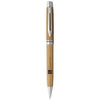 Branded Promotional JAKARTA BAMBOO BALL PEN in Brown Pen From Concept Incentives.