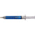 Branded Promotional SYRINGE BALL PEN with Pale Blue Liquid Pen From Concept Incentives.