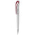 Branded Promotional SWANSEA BALL PEN in White Solid-red Pen From Concept Incentives.