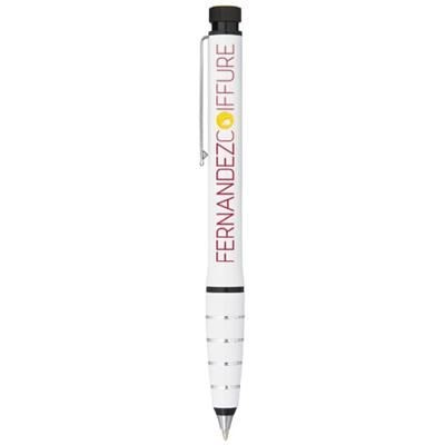 Branded Promotional JURA DUAL ALUMINIUM METAL BALL PEN AND HIGHLIGHTER in White Solid Pen From Concept Incentives.