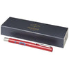 Branded Promotional VECTOR ROLLERBALL PEN in Red Pen From Concept Incentives.