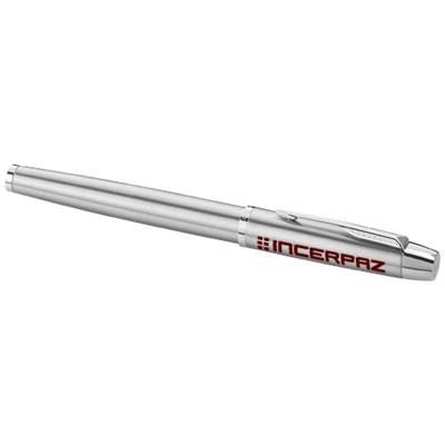 Branded Promotional IM ROLLERBALL PEN in Silver Pen From Concept Incentives.