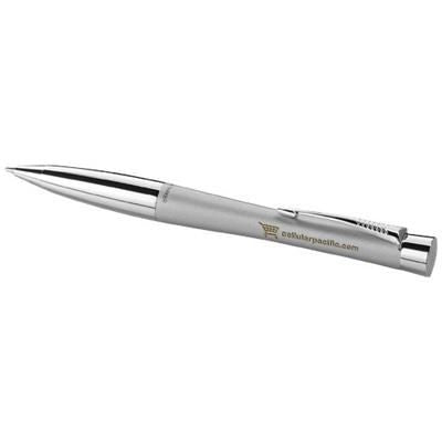 Branded Promotional URBAN BALL PEN in Grey-silver Pen From Concept Incentives.
