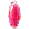 Branded Promotional MINI HIGHLIGHTER in Translucent Pink Highlighter Pen From Concept Incentives.