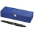 Branded Promotional CAR‚àö√†NE ROLLERBALL PEN in Black Solid Pen From Concept Incentives.