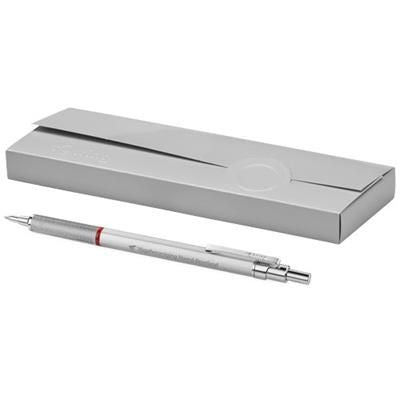 Branded Promotional RAPID PRO BALL PEN in Silver Pen From Concept Incentives.