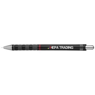 Branded Promotional TIKKY MECHANICAL PENCIL in Black Solid Pencil From Concept Incentives.