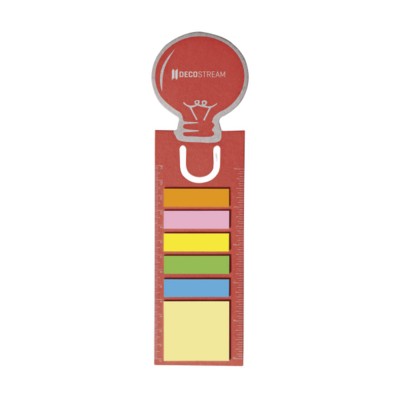 Branded Promotional REMEMBER BOOKMARK in Red Bookmark From Concept Incentives.