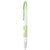 Branded Promotional RIO BALL PEN in White Solid-green Pen From Concept Incentives.