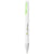 Branded Promotional NASSAU BALL PEN in White Solid-green Pen From Concept Incentives.