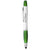 Branded Promotional NASH STYLUS BALL PEN AND HIGHLIGHTER in Green Pen From Concept Incentives.