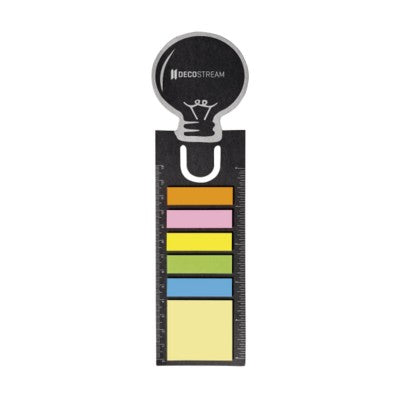 Branded Promotional REMEMBER BOOKMARK in Black Bookmark From Concept Incentives.