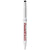 Branded Promotional BRAYDEN STYLUS BALL PEN in White Solid Pen From Concept Incentives.