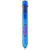 Branded Promotional ARTIST 8-COLOUR BALL PEN in Blue Pen From Concept Incentives.