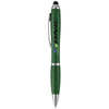 Branded Promotional NASH STYLUS BALL PEN with Colour Grip in Green Pen From Concept Incentives.