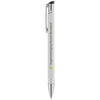 Branded Promotional HAWK BALL PEN in White Solid Pen From Concept Incentives.