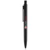 Branded Promotional ARDEA ALUMINIUM METAL BALL PEN in Black Solid Pen From Concept Incentives.