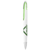 Branded Promotional RIO BALL PEN in Green Pen From Concept Incentives.