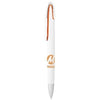 Branded Promotional RIO BALL PEN in Orange Pen From Concept Incentives.