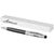 Branded Promotional AVERELL STYLUS BALL PEN in Black Solid-silver Pen From Concept Incentives.