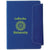 Branded Promotional HORSENS A5 NOTE BOOK with Stylus Ball PEN in Blue Pen From Concept Incentives.