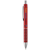 Branded Promotional BLING BALL PEN with Aluminium Metal Grip in Red Pen From Concept Incentives.