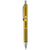 Branded Promotional BLING BALL PEN with Aluminium Metal Grip in Yellow Pen From Concept Incentives.