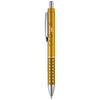 Branded Promotional BLING BALL PEN with Aluminium Metal Grip in Orange Pen From Concept Incentives.