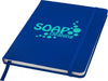 Branded Promotional SPECTRUM A5 HARD COVER NOTE BOOK in Blue Notebook from Concept Incentives
