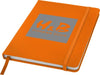 Branded Promotional SPECTRUM A5 HARD COVER NOTE BOOK in Orange Notebook from Concept Incentives