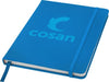 Branded Promotional SPECTRUM A5 HARD COVER NOTE BOOK in Light Blue Notebook from Concept Incentives