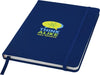 Branded Promotional SPECTRUM A5 HARD COVER NOTE BOOK in Navy Blue Notebook from Concept Incentives