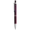 Branded Promotional JEWEL BALL PEN in Plum Pen From Concept Incentives.