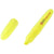 Branded Promotional MONDO HIGHLIGHTER in Yellow Highlighter Pen From Concept Incentives.
