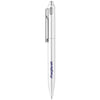 Branded Promotional GALLWAY BALL PEN in Silver Pen From Concept Incentives.