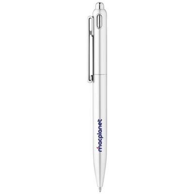 Branded Promotional GALLWAY BALL PEN in Silver Pen From Concept Incentives.