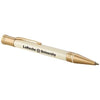 Branded Promotional DUOFOLD PREMIUM BALL PEN in Ivory White Pen From Concept Incentives.