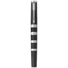 Branded Promotional INGENUITY PARKER 5TH in Black Solid-chrome Pen From Concept Incentives.