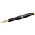 Branded Promotional PREMIER BALL PEN in Black Solid-gold Pen From Concept Incentives.