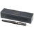 Branded Promotional URBAN PREMIUM ROLLERBALL PEN in Black Solid-silver Pen From Concept Incentives.