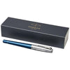 Branded Promotional URBAN PREMIUM ROLLERBALL PEN in Blue-silver Pen From Concept Incentives.