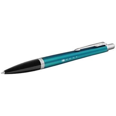 Branded Promotional URBAN BALL PEN in Blue-silver Pen From Concept Incentives.