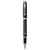 Branded Promotional IM FOUNTAIN PEN in Black Solid-chrome Pen From Concept Incentives.