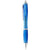 Branded Promotional NASH BALL PEN COLOUR BARREL AND GRIP in Aqua Blue Pen From Concept Incentives.